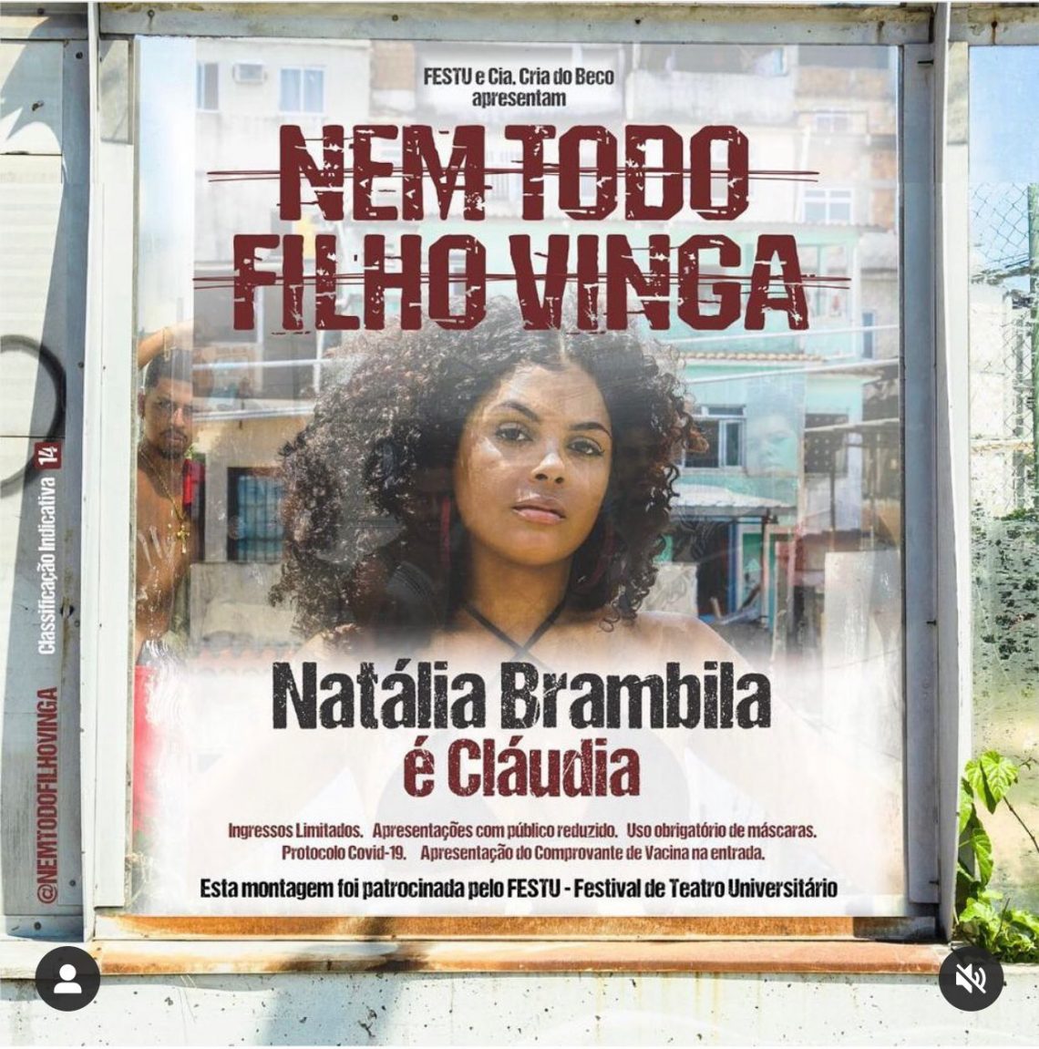 Peça “Nem Todo Filho Vinga” está em cartaz no museu da Maré