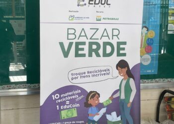 Em comemoração ao mês do Meio Ambiente Projeto EDUC Fase II, promove feira ambiental em colégio do Jardim Primavera
