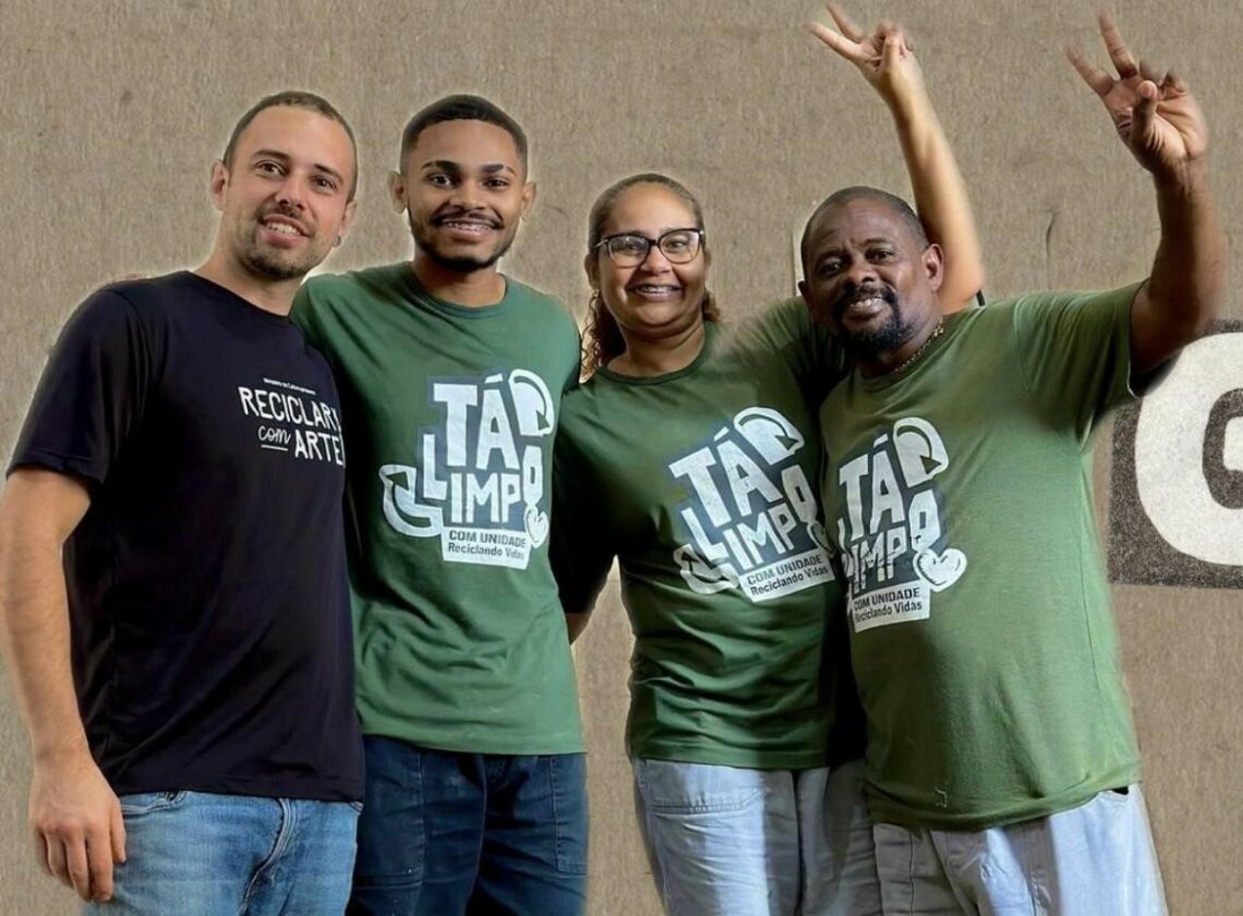 Cooperativa Tá Limpo Promove Sustentabilidade com educação ambiental e geração de renda