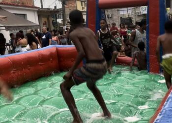Dia das Crianças na Favela: Brincadeiras e diversão ditam o ritmo